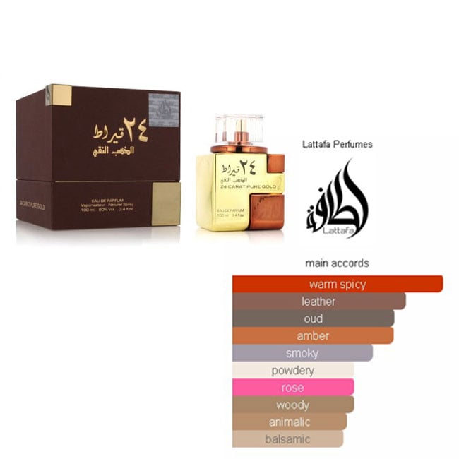 Lattafa 24 Carat Pure Gold унисекс EDP