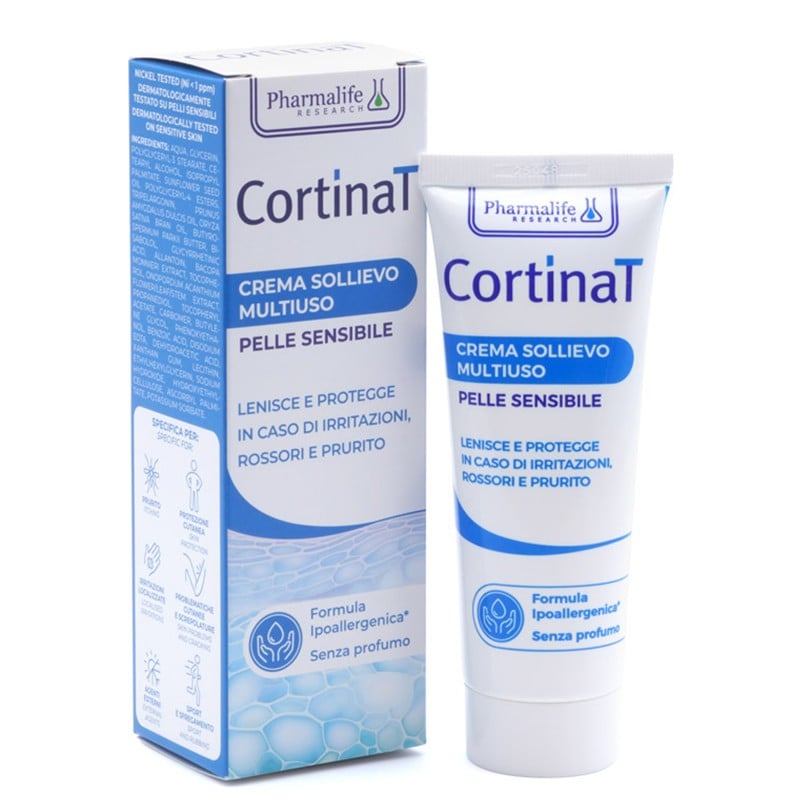 Емулсия за тяло с хиалуронова киселина + пребиотици – За суха и чувствителна кожа, CortinaT, 400 ml