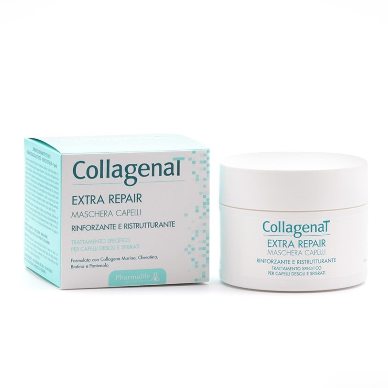 Pharmalife Research Маска за коса с колаген, кератин и биотин – За суха и увредена коса, CollagenaT, 200 ml - Унисекс парфюм 200мл - Сравни цени от 1 магазин с безплатна доставка