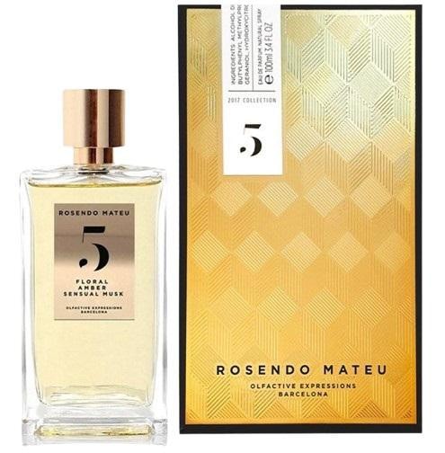 Rosendo Mateu Rosendo Mateu Olfactive Expressions Rosendo Mateu 5 Floral, Amber, Sensual Musk Унисекс парфюмна вода EDP - Унисекс парфюм 100мл - Сравни цени от 1 магазин с безплатна доставка