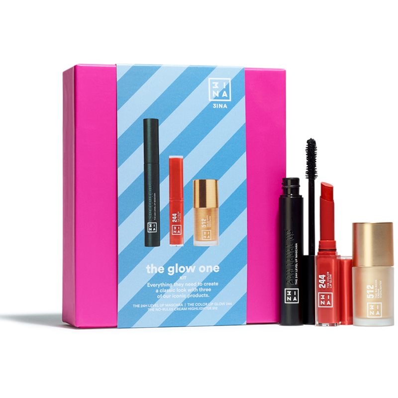 3INA Kit The Glow One грим комплект в подаръчна опаковка - Комплект - Сравни цени от 1 магазин с безплатна доставка