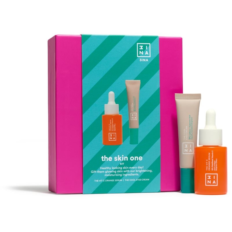 3INA Kit The Skin One подаръчен комплект за озаряване на лицето - Комплект - Сравни цени от 1 магазин с безплатна доставка
