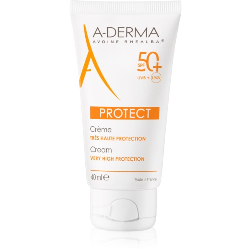 A-Derma Protect Cream защитен крем за нормална към суха кожа SPF 50+