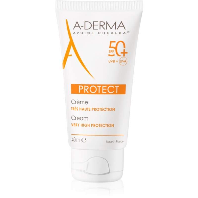 A-Derma A-Derma Protect Cream защитен крем за нормална към суха кожа SPF 50+ - Унисекс парфюм 40мл - Сравни цени от 1 магазин с безплатна доставка