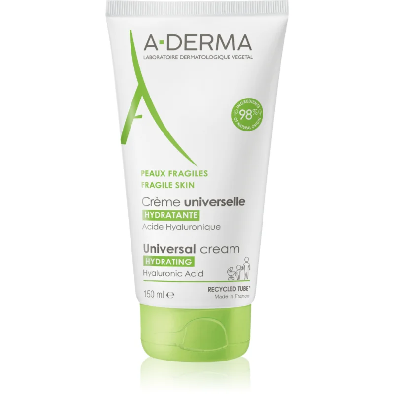 A-Derma Universal Cream универсален крем с хиалуронова киселина - Грижа за лице - Сравни цени от 1 магазин с безплатна доставка