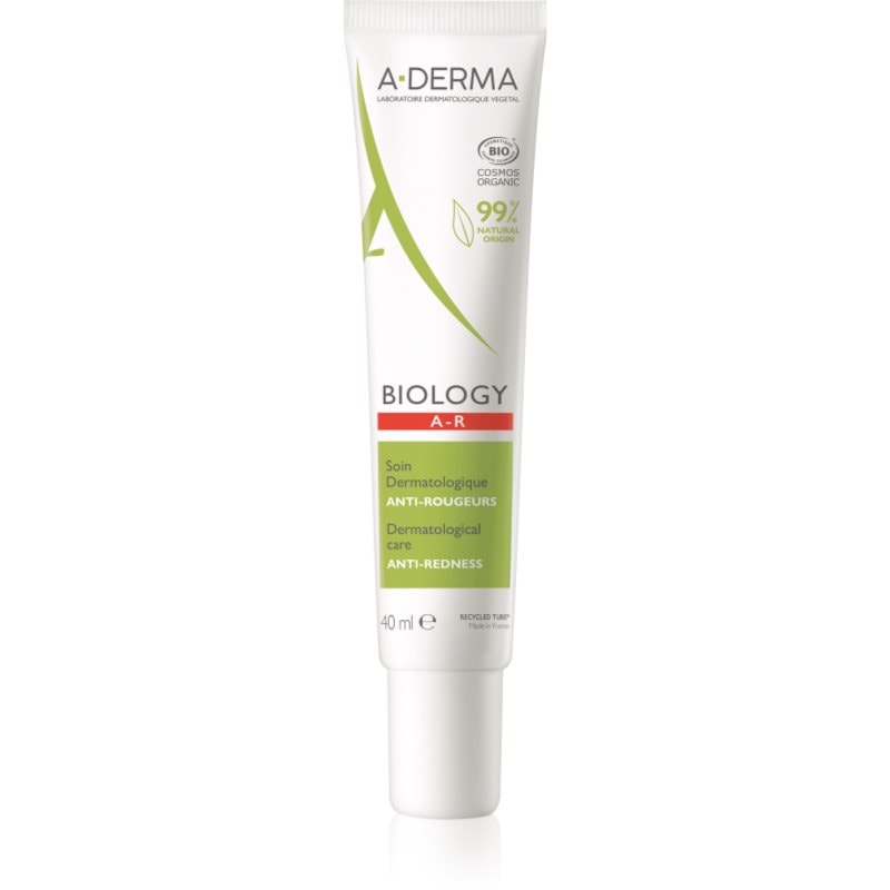 A-Derma A-Derma Biology A.R. Anti-Redness успокояваща грижа за чувствителна кожа със склонност към почервеняване - Унисекс парфюм 40мл - Сравни цени от 1 магазин с безплатна доставка