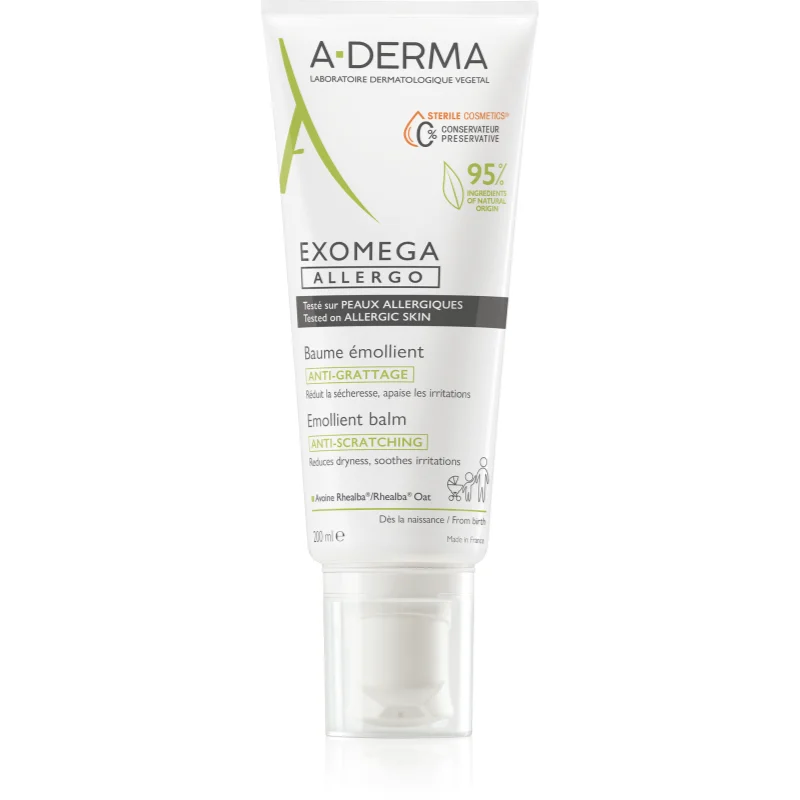 A-Derma Exomega Control Allergo хидратиращ крем за подсилване на защитната бариера на чувствителна и атопична кожа - Грижа за лице - Сравни цени от 1 магазин с безплатна доставка