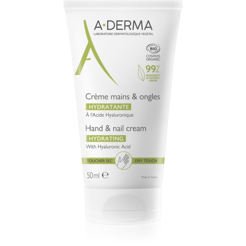 A-Derma Essentials Hand & Nail Cream хидратиращ крем за ръце и нокти с хиалуронова киселина - Грижа за тяло - Сравни цени от 1 магазин с безплатна доставка