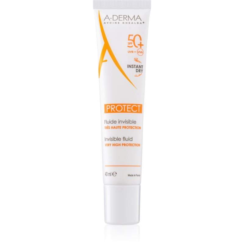 A-Derma Protect Invisible Fluid защитен флуид SPF 50+ - Грижа за тяло - Сравни цени от 1 магазин с безплатна доставка