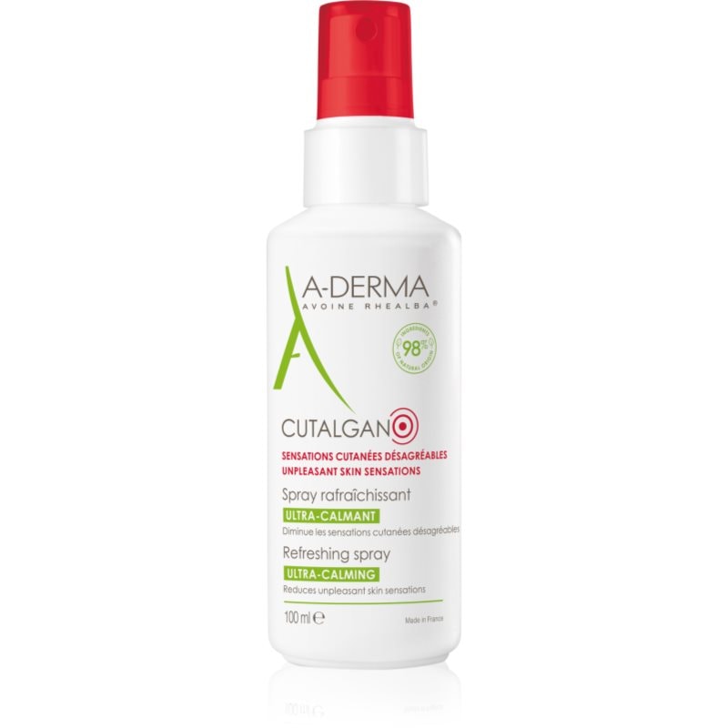 A-Derma Cutalgan Refreshing Spray успокояващ спрей против възпаление и сърбеж - Грижа за тяло - Сравни цени от 1 магазин с безплатна доставка