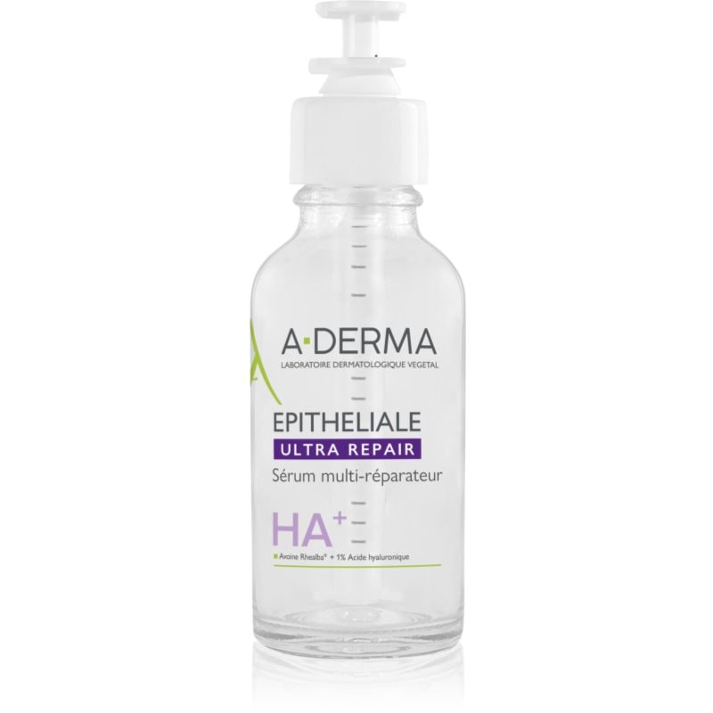 A-Derma Epitheliale Ultra Repair HA+ Multi-Repairing Serum интензивно регенериращ серум с хиалуронова киселина - Грижа за лице - Сравни цени от 1 магазин с безплатна доставка