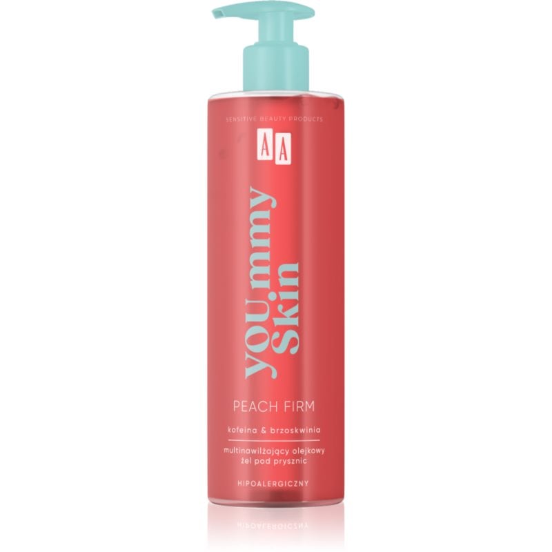 AA Cosmetics YOU.mmy Skin Peach Firm душ масло с хидратиращ ефект