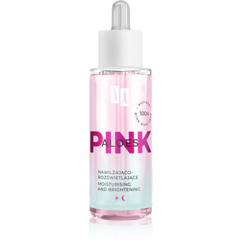 AA Cosmetics Aloe Pink интензивен хидратиращ серум с алое вера