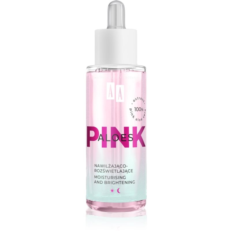 AA Cosmetics Aloe Pink интензивен хидратиращ серум с алое вера - Грижа за лице - Сравни цени от 1 магазин с безплатна доставка