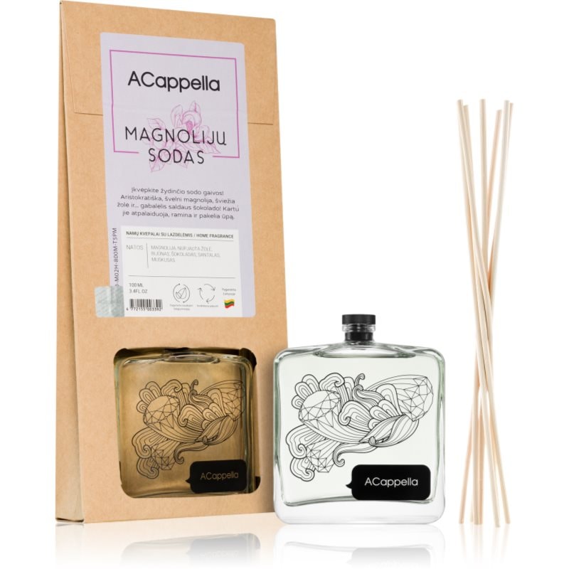 ACappella Magnolia Garden aроматизиращ дифузер с пълнител - Аромат - Сравни цени от 1 магазин с безплатна доставка