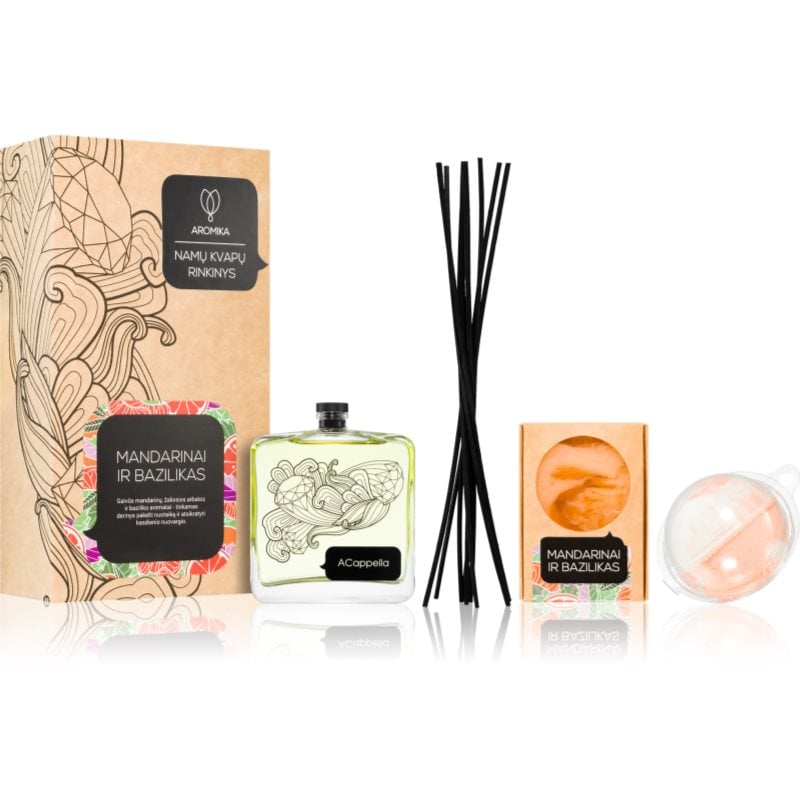 ACappella Mandarin and Basil подаръчен комплект
