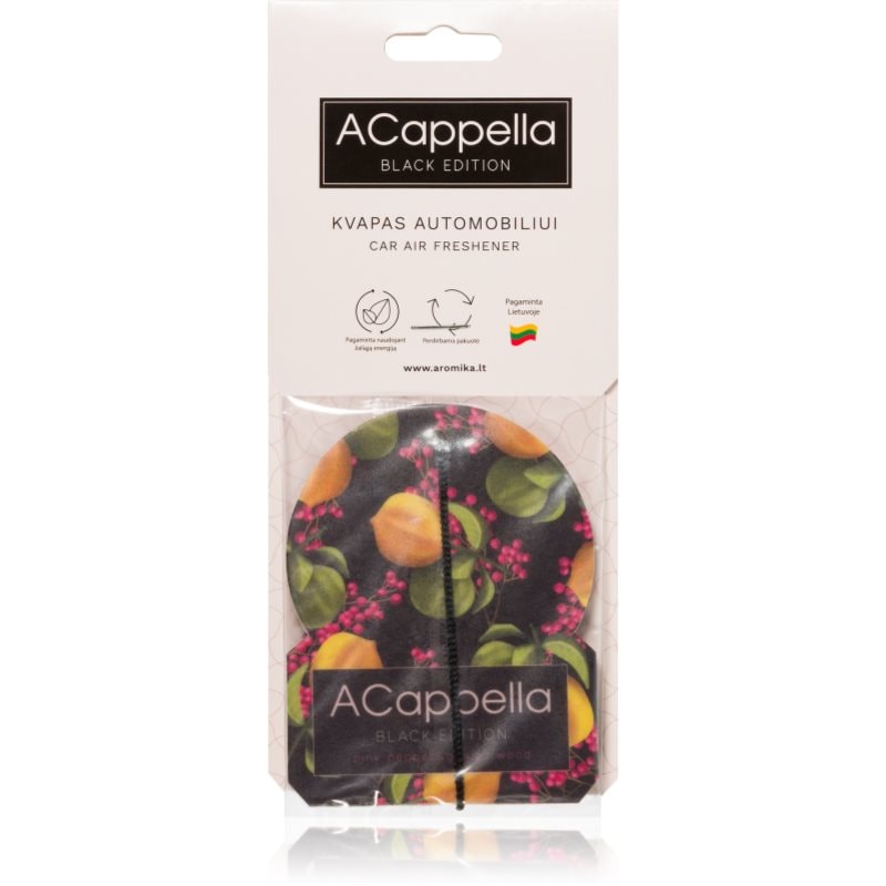ACappella Black Edition Pink Pepper ароматизатор за въздух - Аромат - Сравни цени от 1 магазин с безплатна доставка