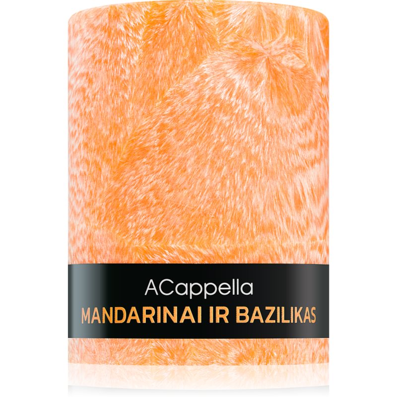 ACappella Mandarin and Basil ароматна свещ 80 гр. - Аромат - Сравни цени от 1 магазин с безплатна доставка