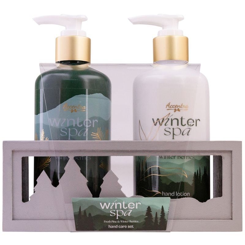 Accentra Winter Spa подаръчен комплект за ръце аромати Fresh Pine & Winter Berries - Комплект - Сравни цени от 1 магазин с безплатна доставка