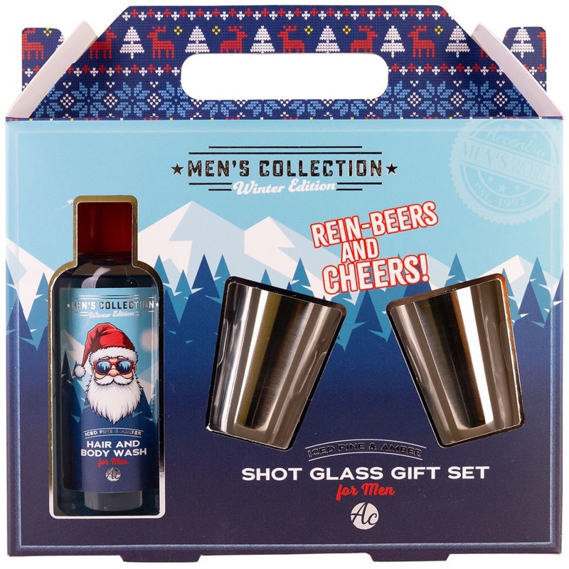Accentra Men's Collection Winter Edition подаръчен комплект за мъже аромати Iced Pine & Amber - Комплект - Сравни цени от 1 магазин с безплатна доставка
