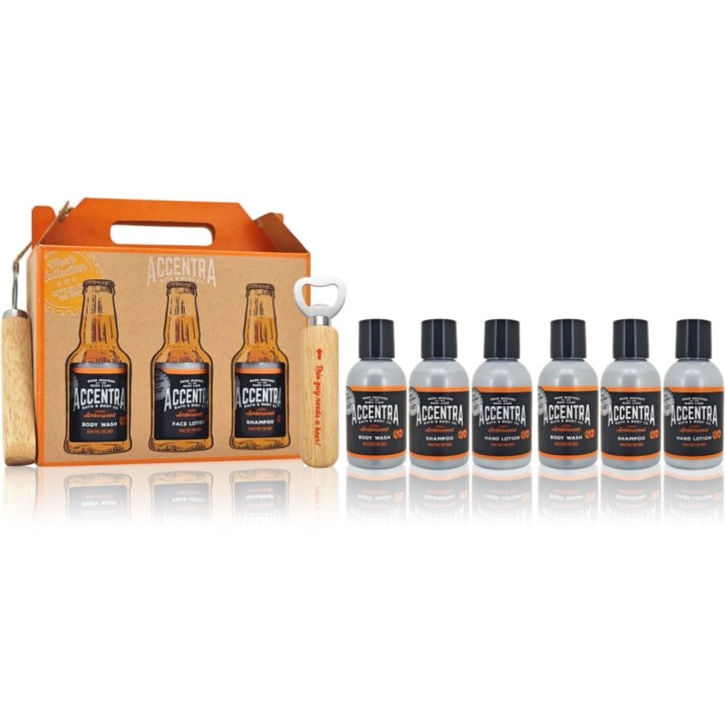 Accentra Men's Collection подаръчен комплект за мъже аромати Amberwood - Комплект - Сравни цени от 1 магазин с безплатна доставка