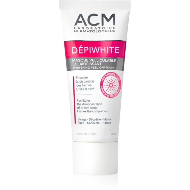 ACM Dépiwhite отлепваща се маска против пигментни петна - Грижа за лице - Сравни цени от 1 магазин с безплатна доставка