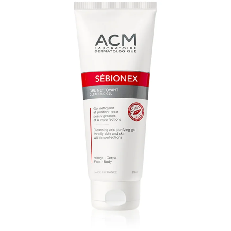 ACM Sébionex почистващ гел за мазна и проблемна кожа