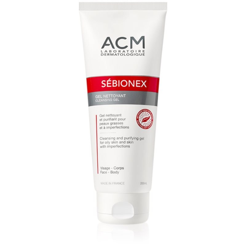 ACM Sébionex почистващ гел за мазна и проблемна кожа - Грижа за лице - Сравни цени от 1 магазин с безплатна доставка