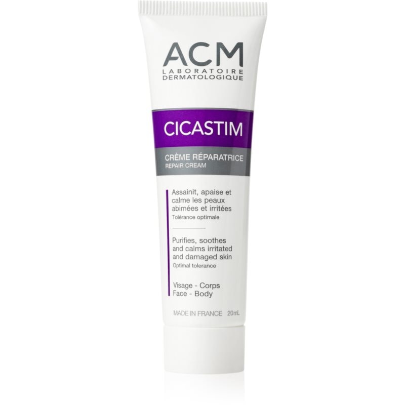ACM Cicastim Repair Cream регенериращ и успокояващ крем - Грижа за лице - Сравни цени от 1 магазин с безплатна доставка