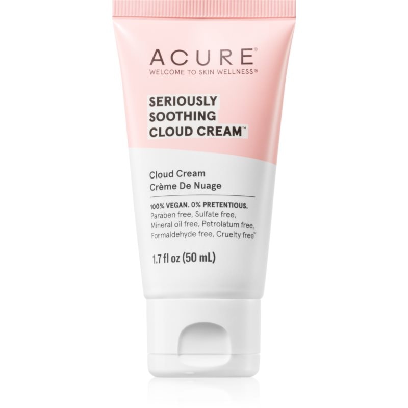ACURE Seriously Soothing Cloud Cream лек успокояващ крем за нощ - Грижа за лице - Сравни цени от 1 магазин с безплатна доставка