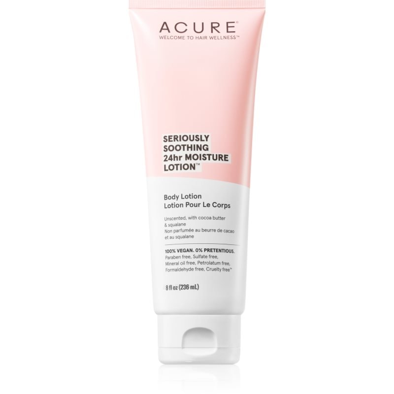 ACURE Seriously Soothing 24hr Moisture хидратиращо мляко за тяло - Грижа за тяло - Сравни цени от 1 магазин с безплатна доставка