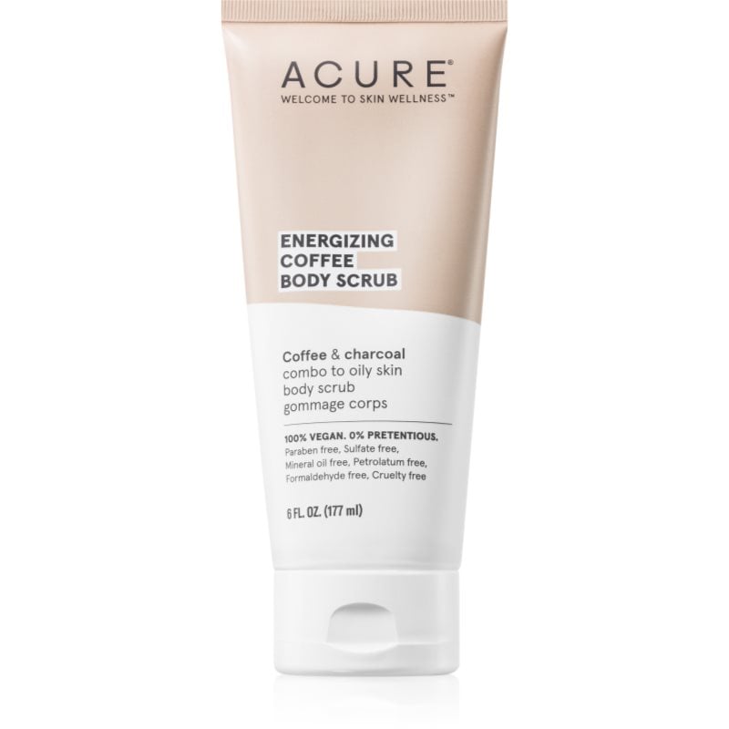 ACURE Energizing скраб за тяло с кафе
