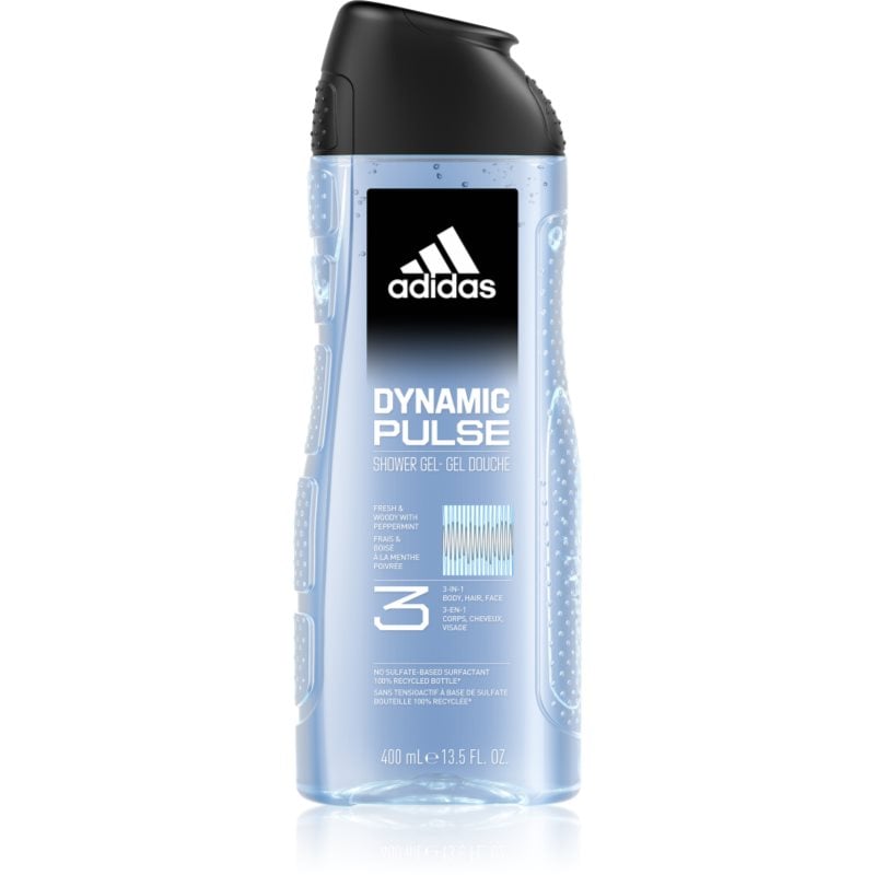 Adidas Dynamic Pulse душ-гел за лице, тяло и коса 3 в 1
