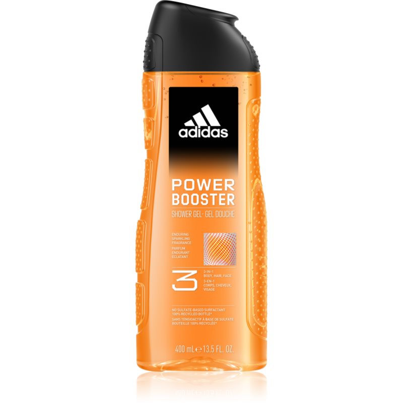 Adidas Adidas Power Booster енергизиращ душ-гел 3 в 1 - Унисекс парфюм 250мл - Сравни цени от 1 магазин с безплатна доставка