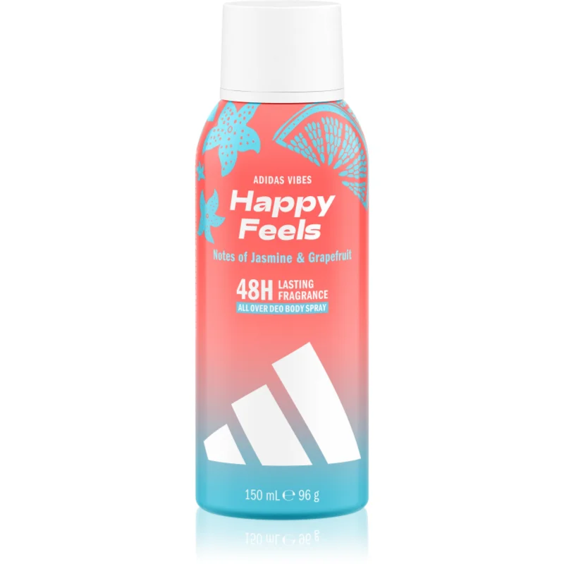 Adidas Vibes Happy Feels дезодорант унисекс - Грижа за тяло - Сравни цени от 1 магазин с безплатна доставка
