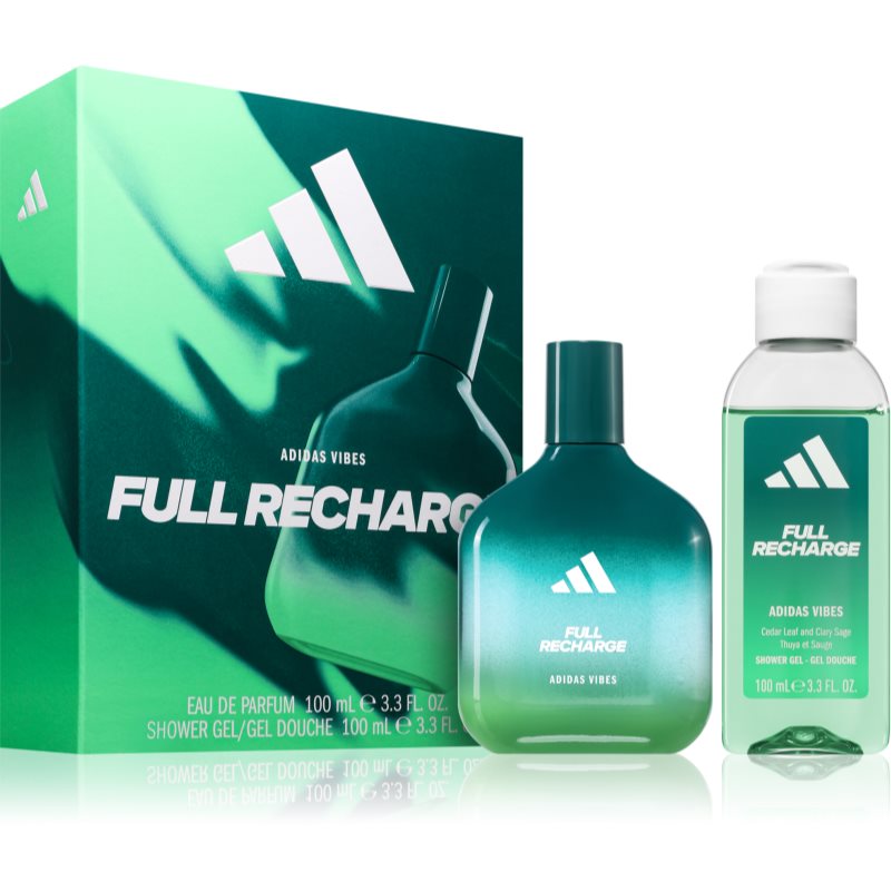 Adidas Vibes Full Recharge подаръчен комплект унисекс - Комплект - Сравни цени от 1 магазин с безплатна доставка