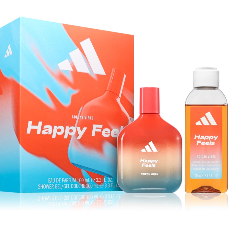 Adidas Vibes Happy Feels подаръчен комплект унисекс - Комплект - Сравни цени от 1 магазин с безплатна доставка