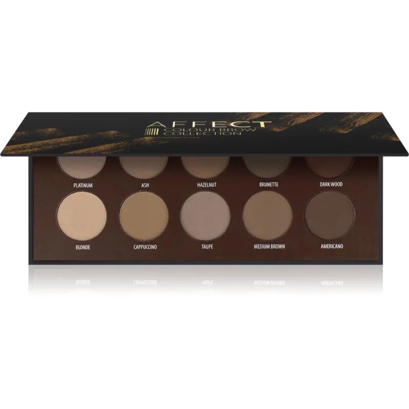Affect Color Brow Colection палитра за вежди - Грим - Сравни цени от 1 магазин с безплатна доставка