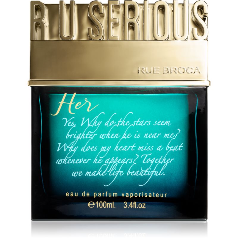 Rue Broca Rue Broca R U Serious Her за жени EDP - Дамски парфюм - Сравни цени от 1 магазин с безплатна доставка