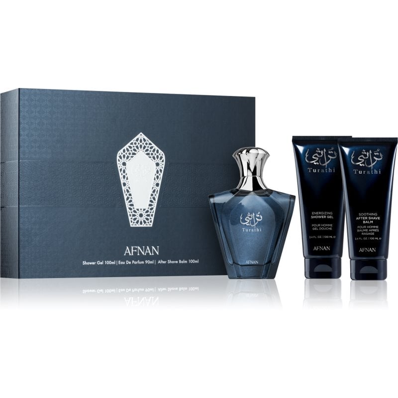 Afnan Turathi Homme Blue подаръчен комплект за мъже
