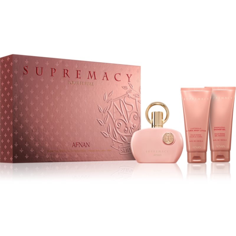 Afnan Supremacy Pour Femme Pink подаръчен комплект за жени - Комплект - Сравни цени от 1 магазин с безплатна доставка