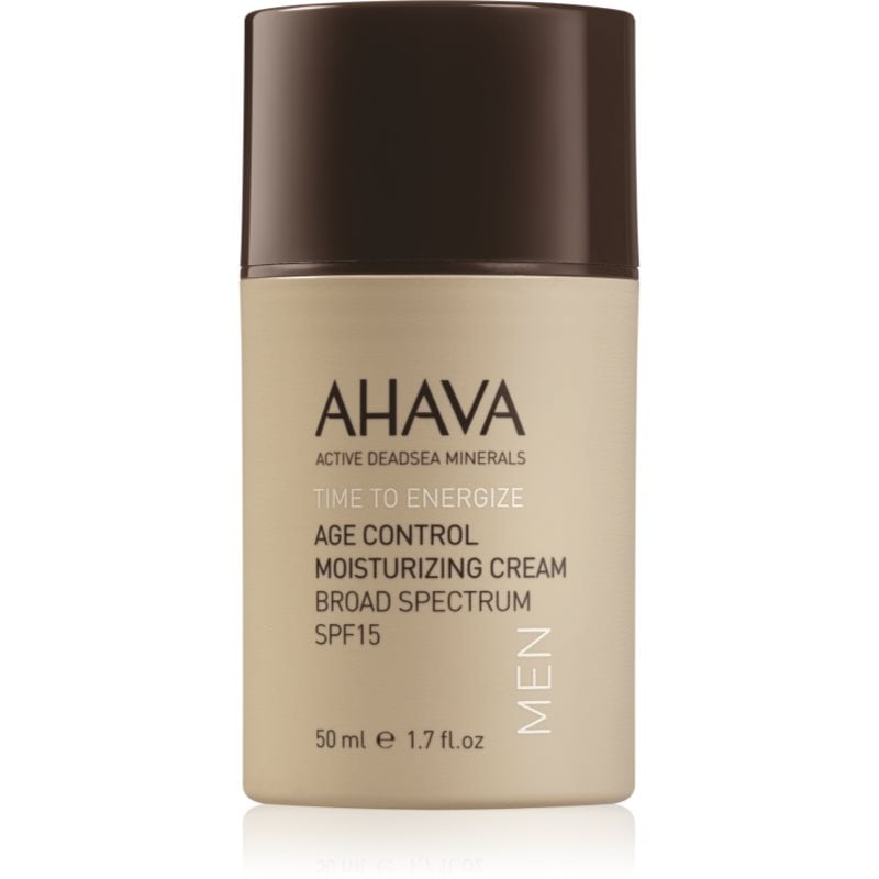 AHAVA Time To Energize Men хидратиращ и подмладяващ крем SPF 15
