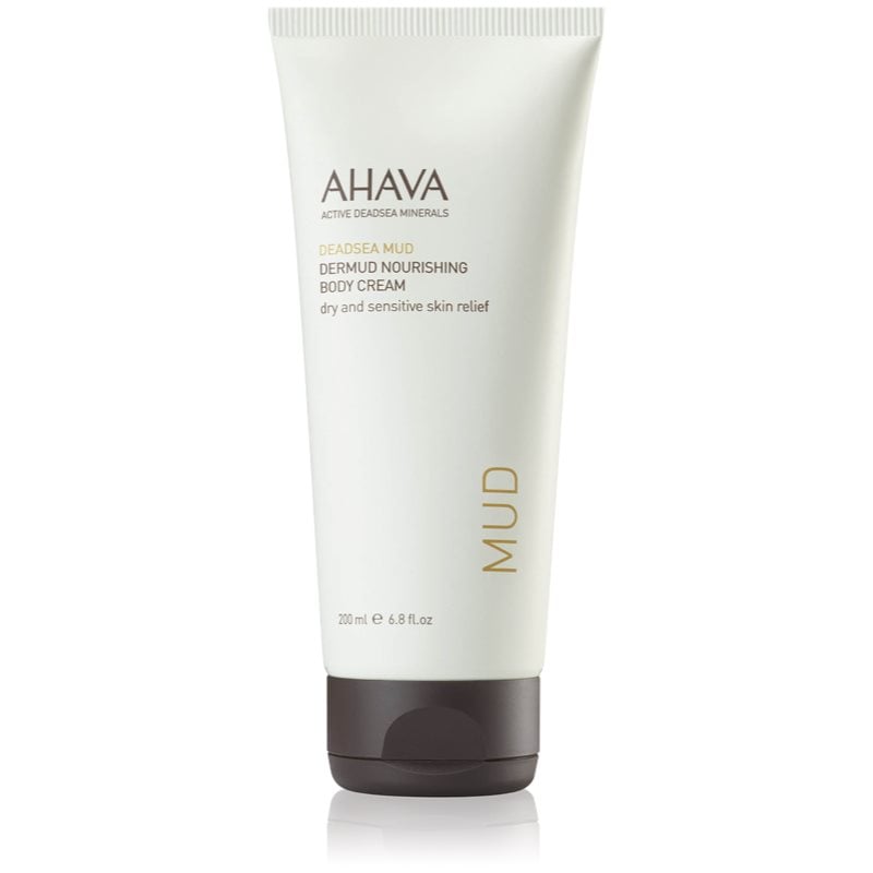 AHAVA Dead Sea Mud подхранващ крем за тяло за суха и чувствителна кожа