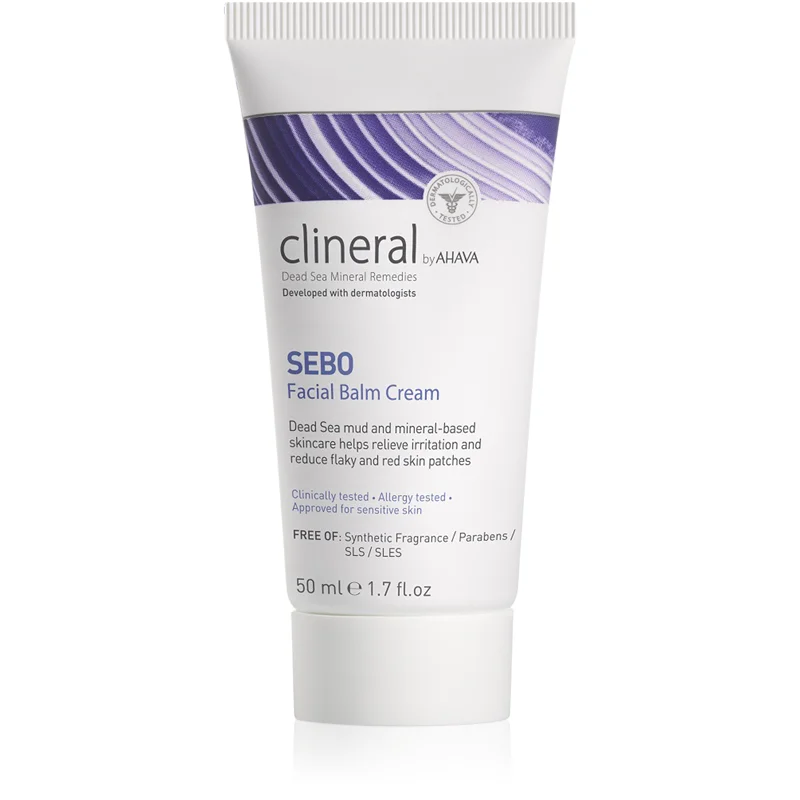 AHAVA Clineral SEBO подхранващ успокояващ крем за лице с хидратиращ ефект