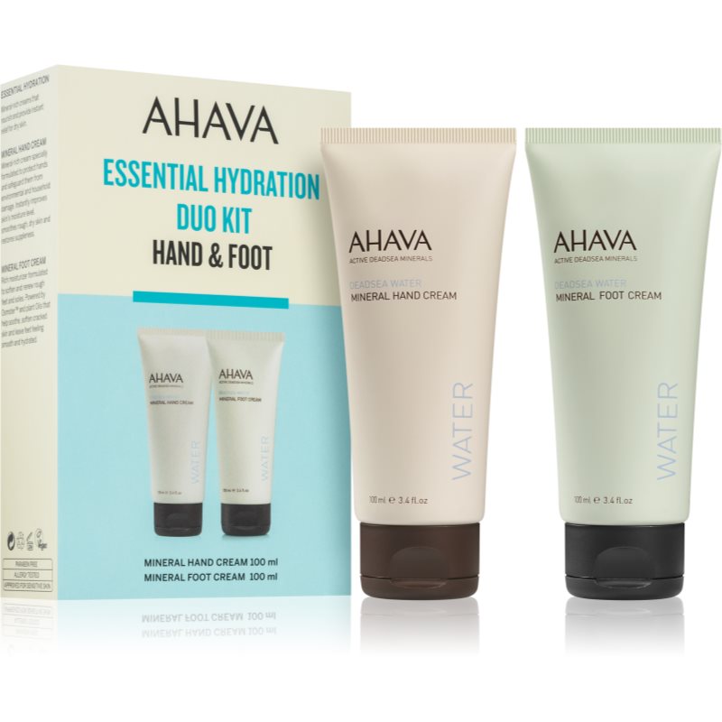 AHAVA Dead Sea Water Essential Hydration Duo Kit Hand & Foot комплект за ръце и крака - Комплект - Сравни цени от 1 магазин с безплатна доставка