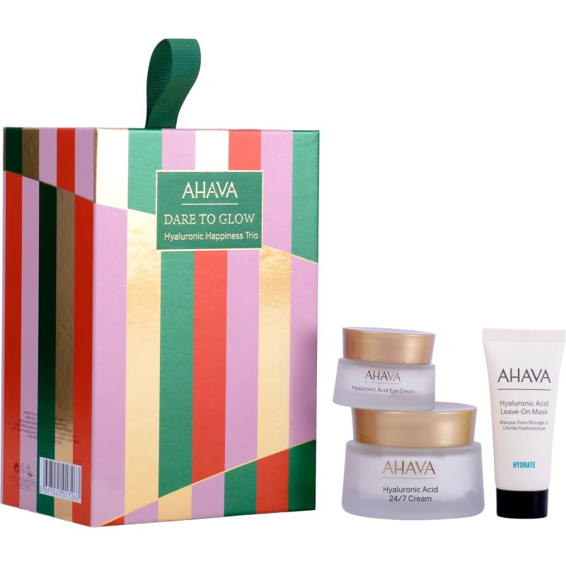 AHAVA Dare to Glow Hyaluronic Happiness Trio подаръчен комплект за интензивна хидратация - Комплект - Сравни цени от 1 магазин с безплатна доставка