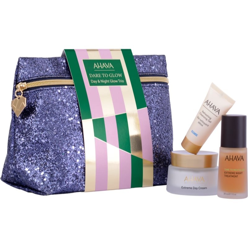 AHAVA Dare to Glow Day & Night Glow Trio подаръчен комплект за хидратиране и изпъване на кожата - Комплект - Сравни цени от 1 магазин с безплатна доставка