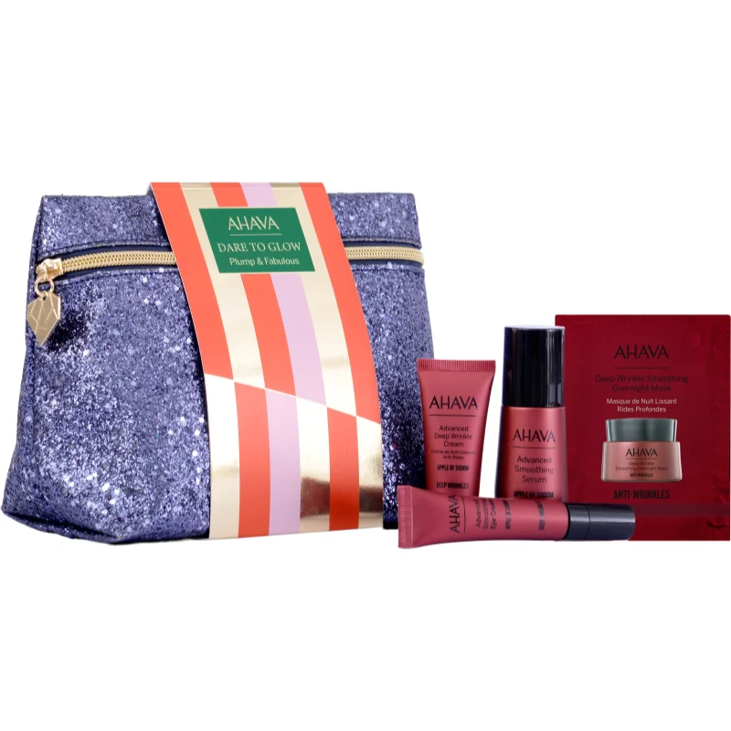 AHAVA Dare to Glow Plump & Fabulous подаръчен комплект за подмладяване на кожата на лицето
