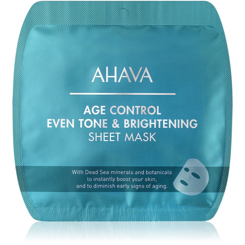 AHAVA Time To Smooth озаряваща платнена маска против бръчки - Грижа за лице - Сравни цени от 1 магазин с безплатна доставка