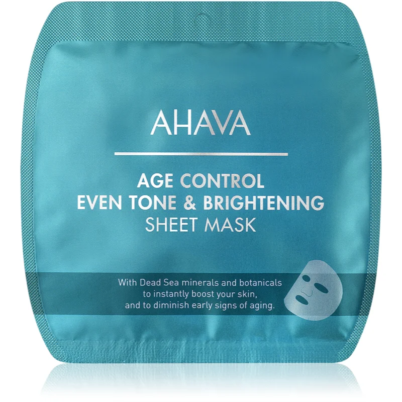 AHAVA Time To Smooth озаряваща платнена маска против бръчки - Грижа за лице - Сравни цени от 1 магазин с безплатна доставка